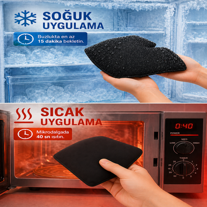 MİGREVİA™ Migren & Baş Ağrısı Rahatlatıcı Jel Maske | Sıcak & Soğuk Terapi | Anında Doğal Rahatlama
